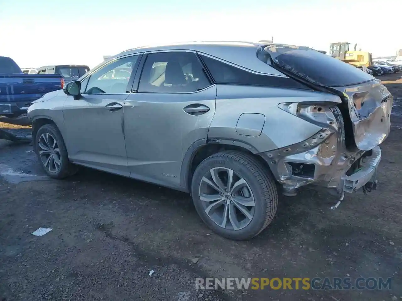 2 Photograph of a damaged car 2T2BGMCA7KC034330 LEXUS RX450 2019