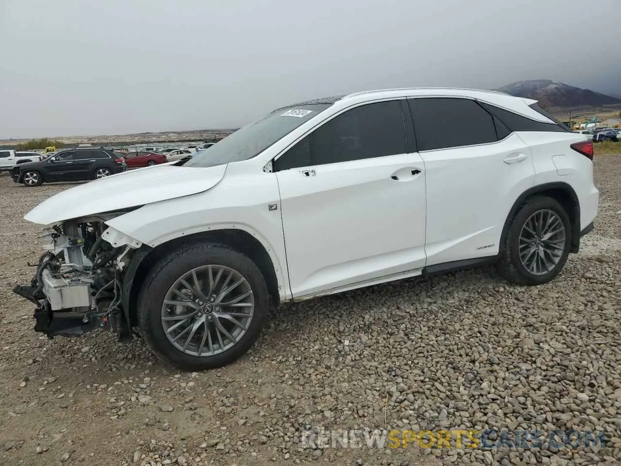 1 Photograph of a damaged car 2T2BGMCA8KC035857 LEXUS RX450 2019