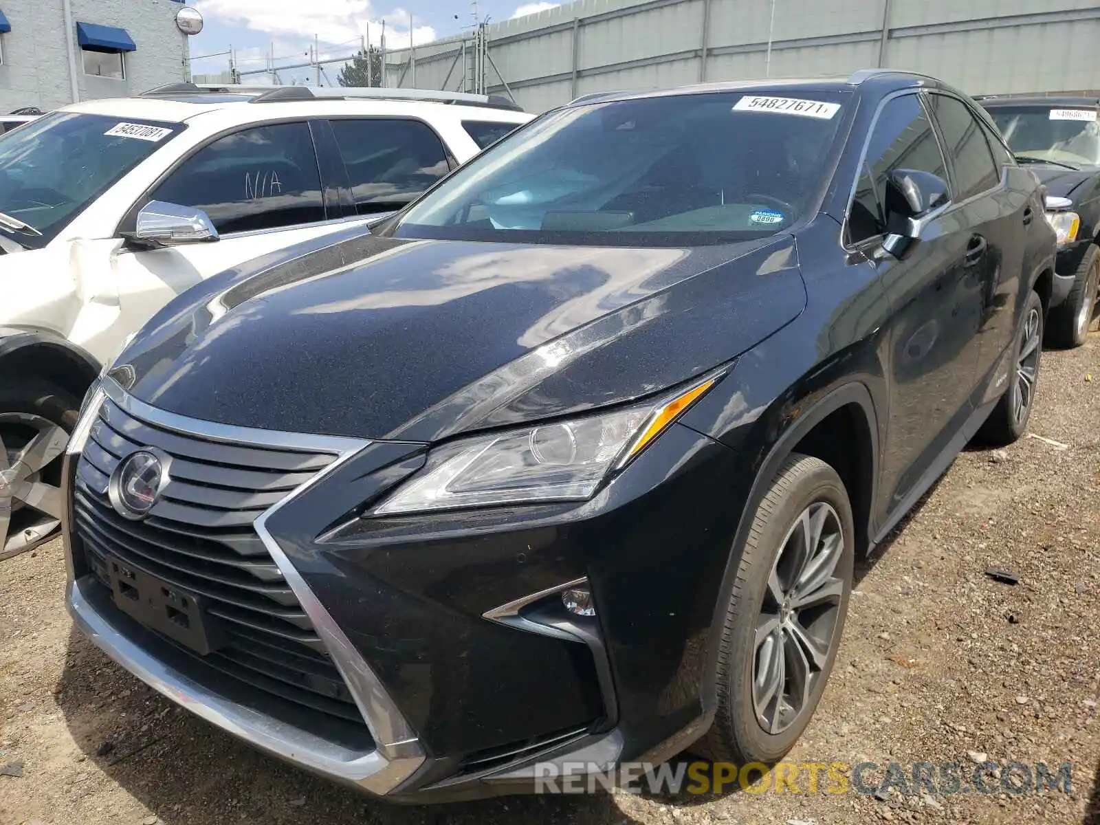 2 Photograph of a damaged car 2T2BGMCA8KC035972 LEXUS RX450 2019