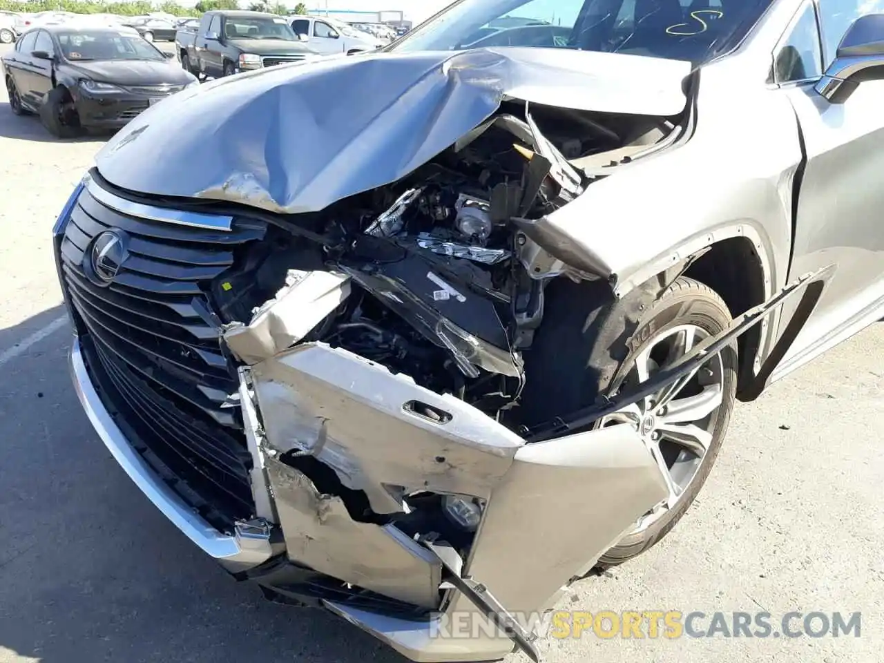 9 Photograph of a damaged car 2T2BGMCA8KC037866 LEXUS RX450 2019