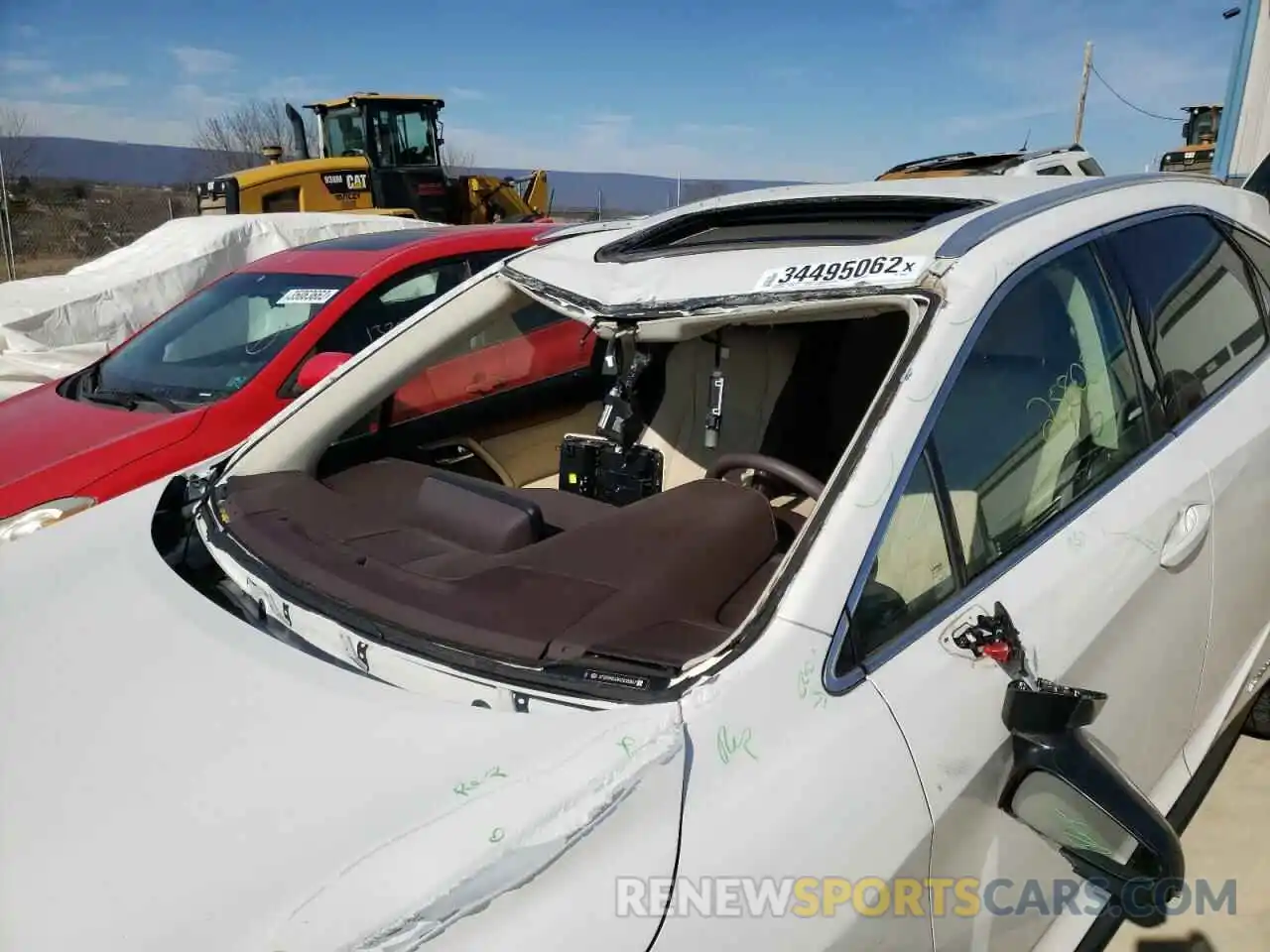 9 Photograph of a damaged car 2T2BGMCA8KC038967 LEXUS RX450 2019