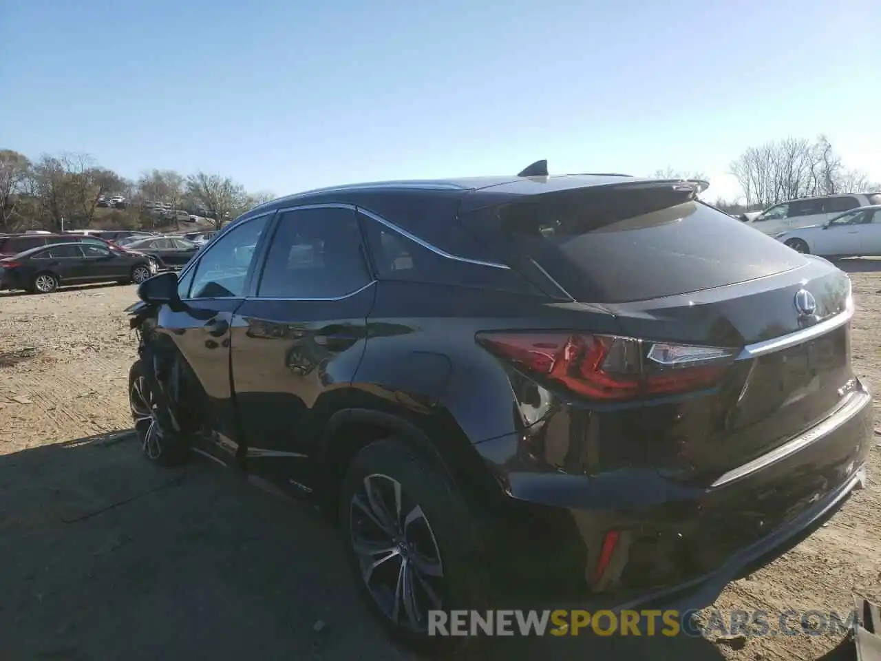 2 Photograph of a damaged car 2T2BGMCA8KC040606 LEXUS RX450 2019