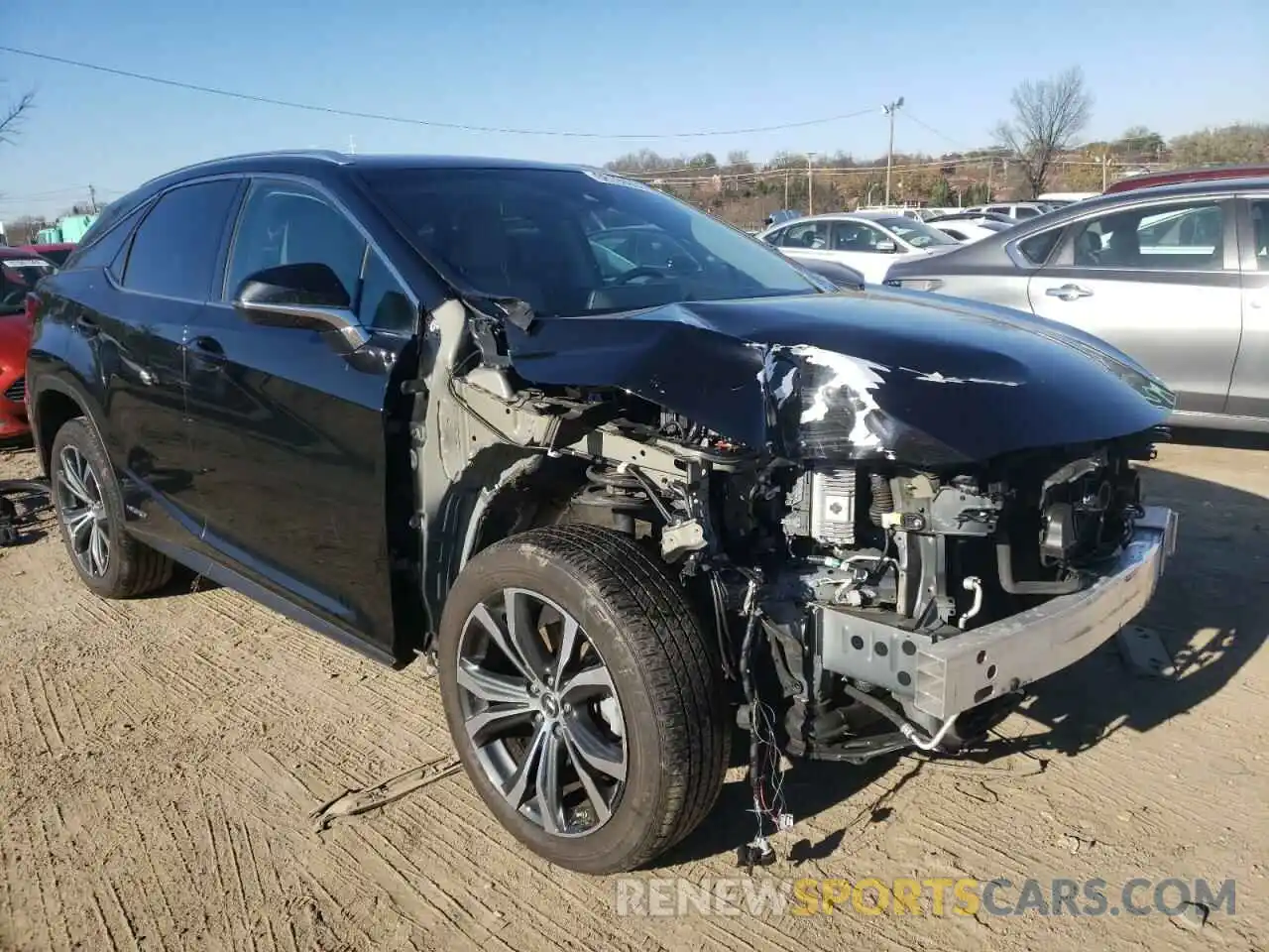 4 Photograph of a damaged car 2T2BGMCA8KC040606 LEXUS RX450 2019