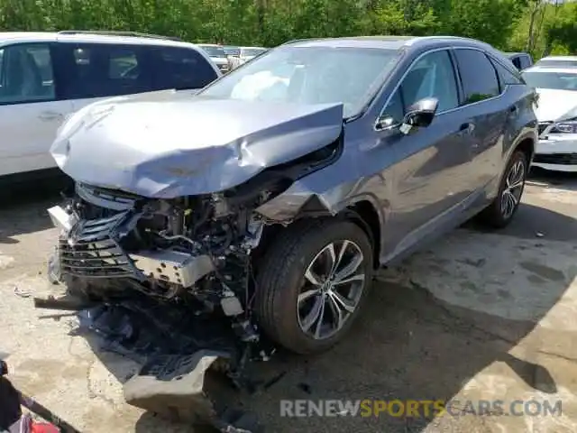 2 Photograph of a damaged car 2T2BGMCA8KC041299 LEXUS RX450 2019