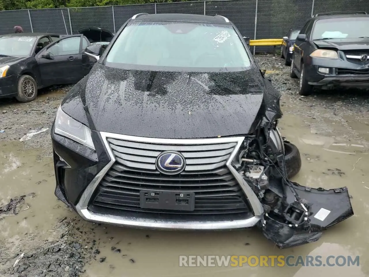 5 Photograph of a damaged car 2T2BGMCA8KC043313 LEXUS RX450 2019