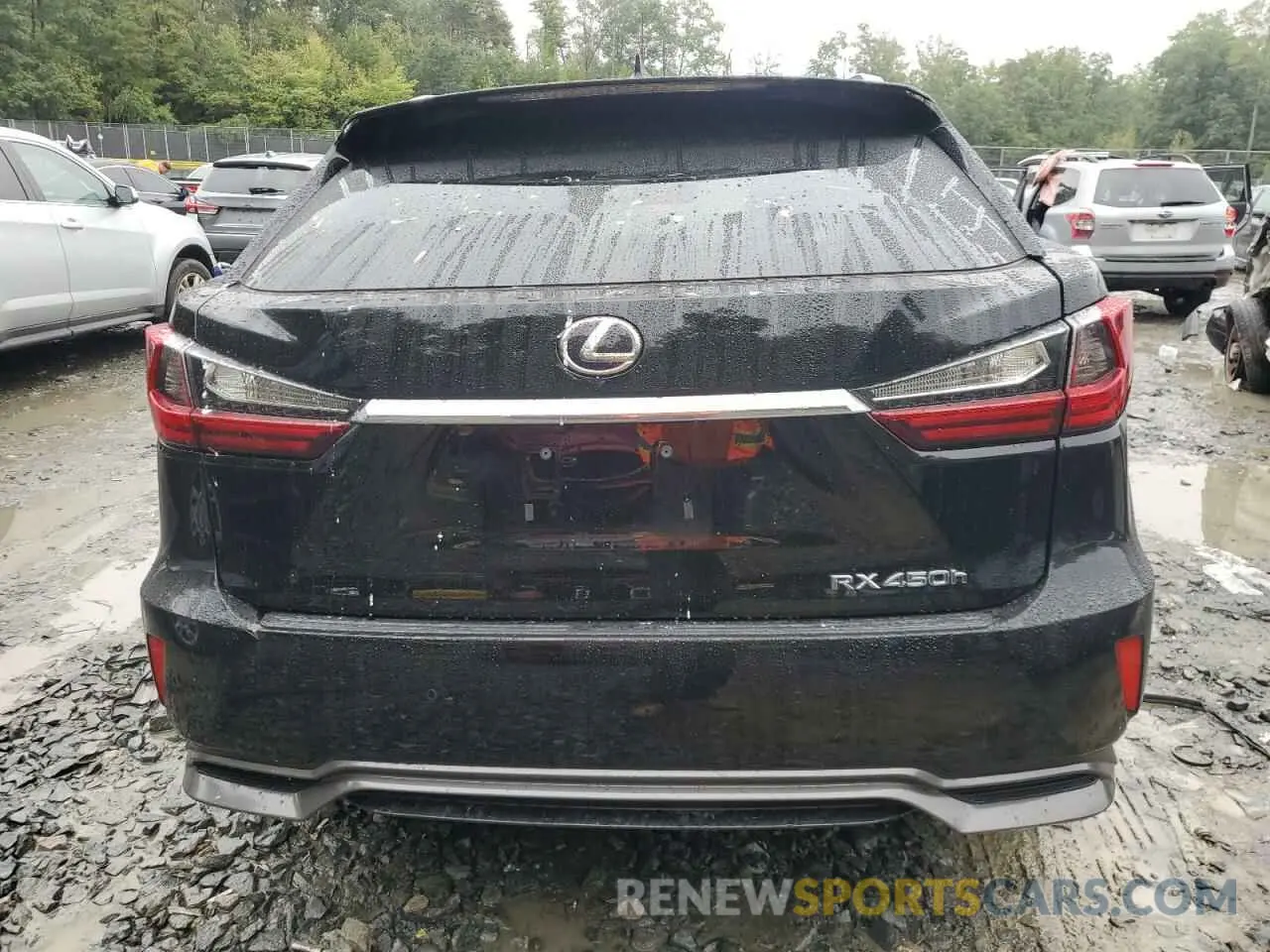 6 Photograph of a damaged car 2T2BGMCA8KC043313 LEXUS RX450 2019