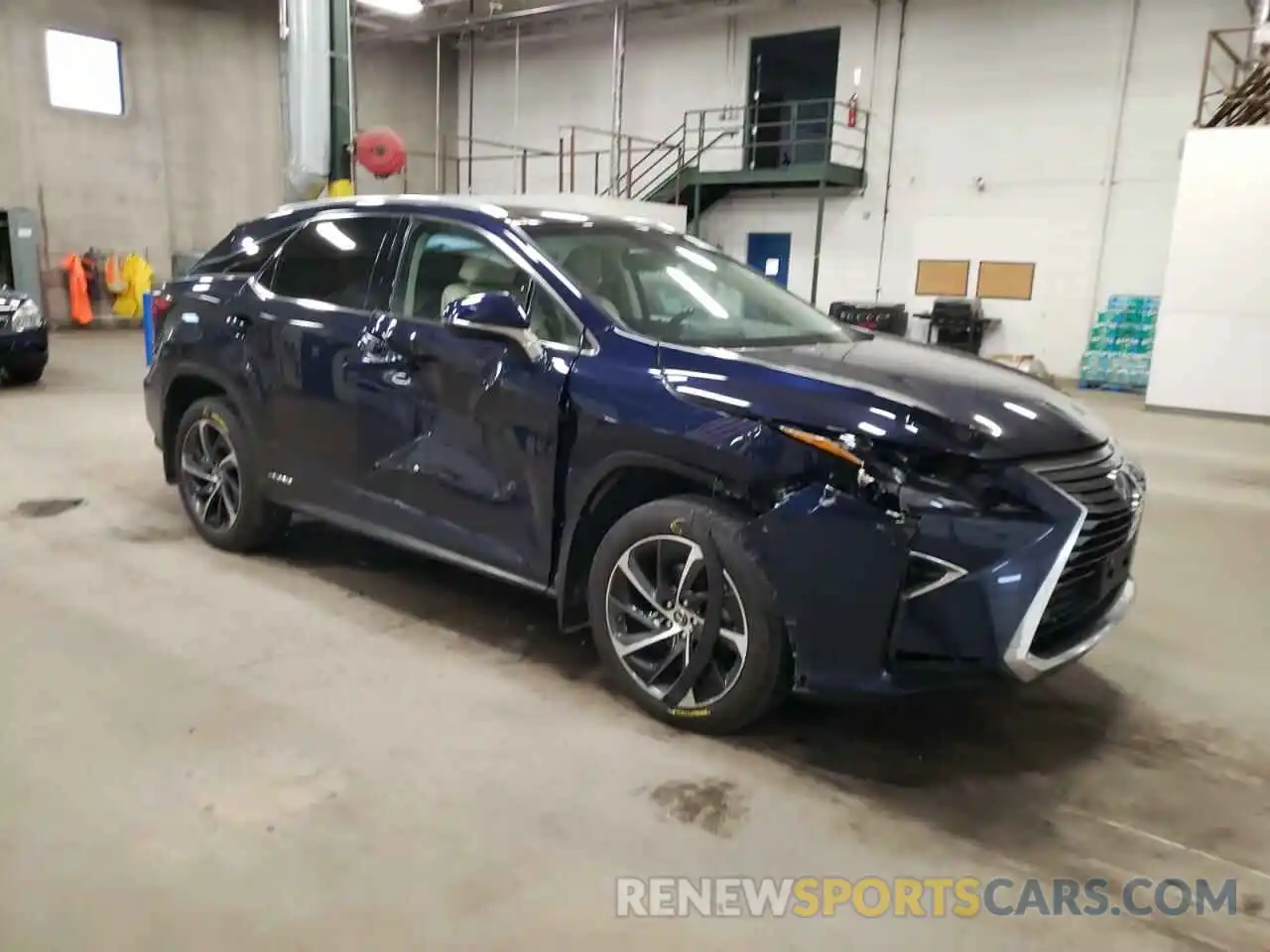 4 Photograph of a damaged car 2T2BGMCA9KC029825 LEXUS RX450 2019