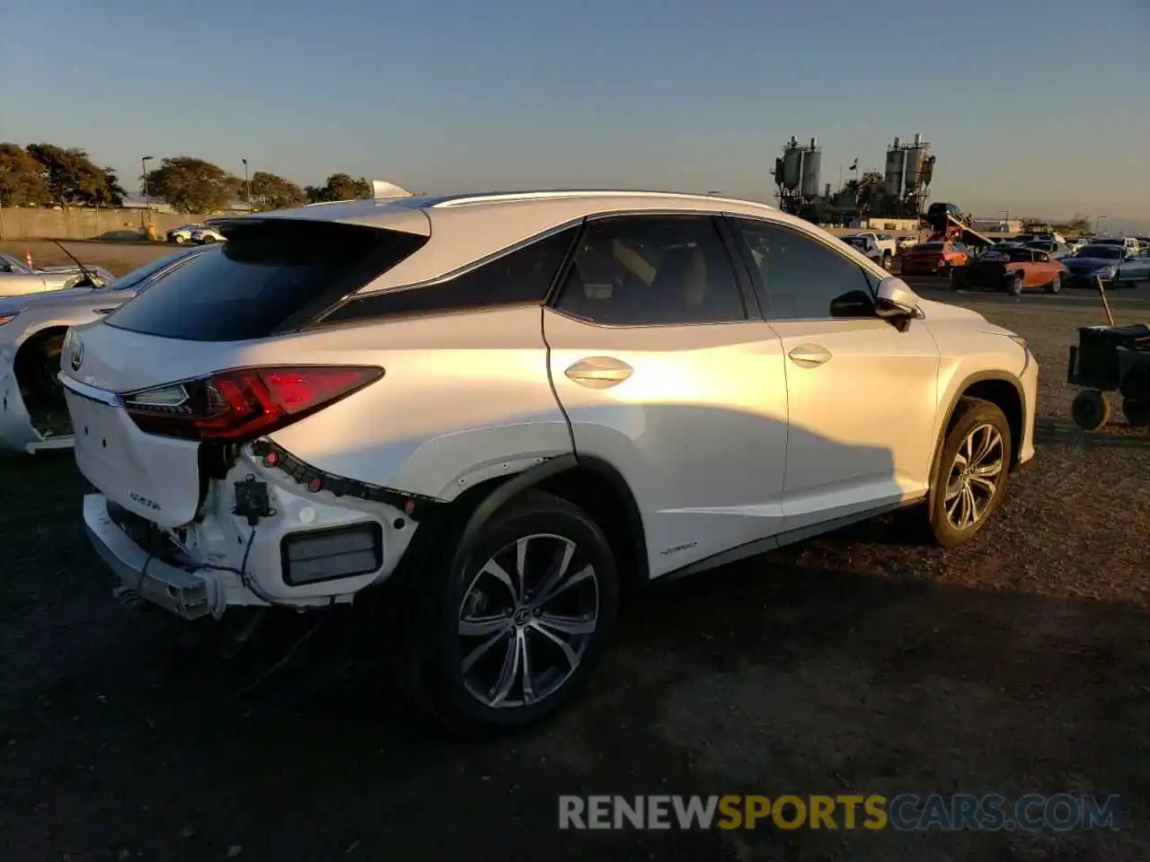 3 Photograph of a damaged car 2T2BGMCA9KC042865 LEXUS RX450 2019