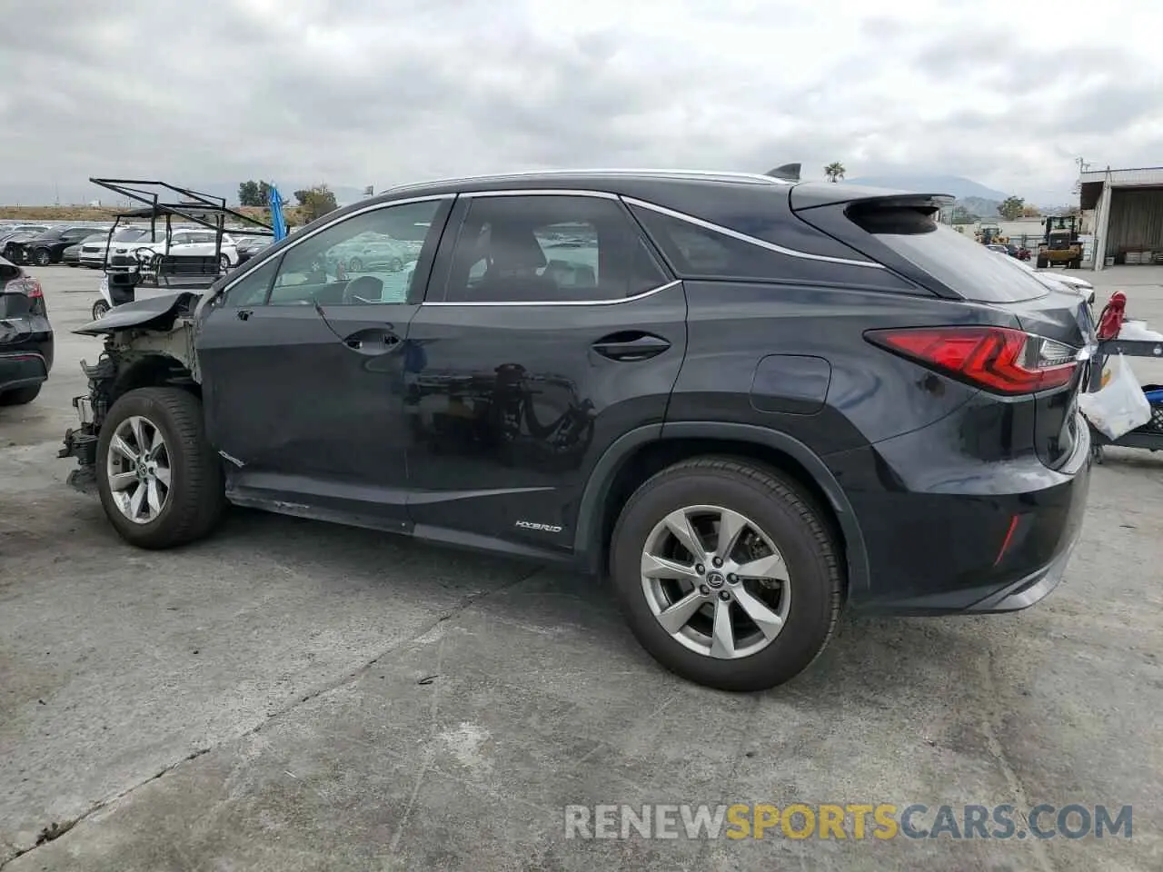 2 Photograph of a damaged car 2T2BGMCAXKC037688 LEXUS RX450 2019