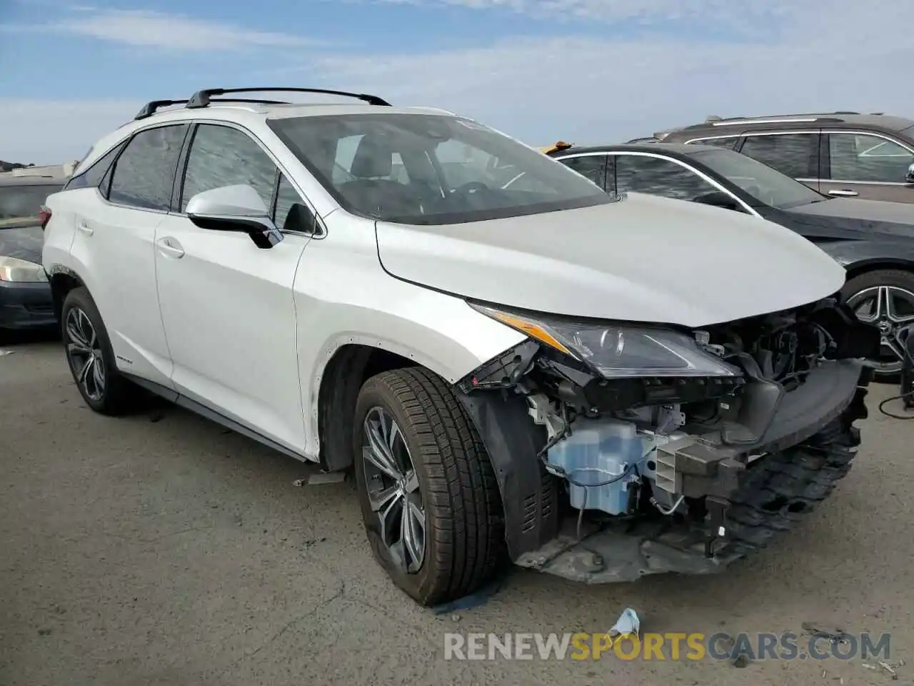 4 Photograph of a damaged car 2T2BGMCAXKC038341 LEXUS RX450 2019