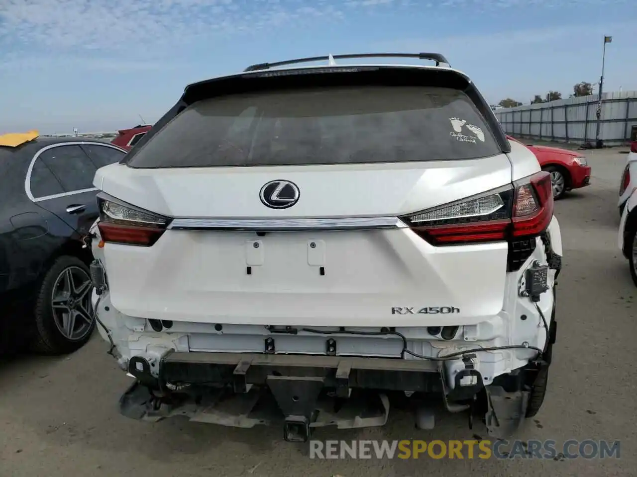 6 Photograph of a damaged car 2T2BGMCAXKC038341 LEXUS RX450 2019