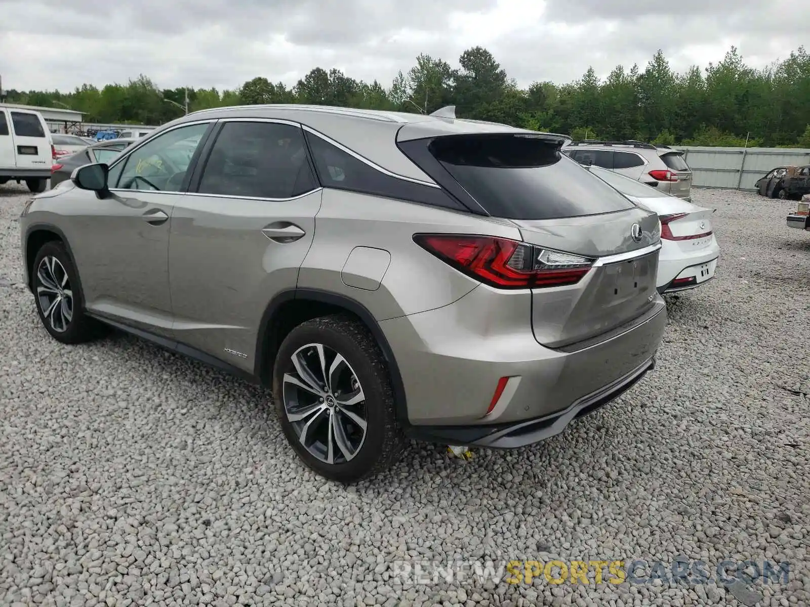 3 Photograph of a damaged car 2T2BGMCAXKC039778 LEXUS RX450 2019