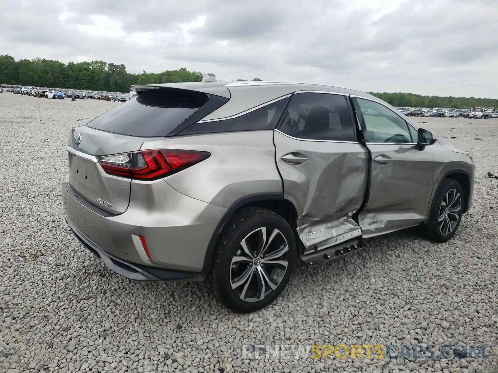 4 Photograph of a damaged car 2T2BGMCAXKC039778 LEXUS RX450 2019