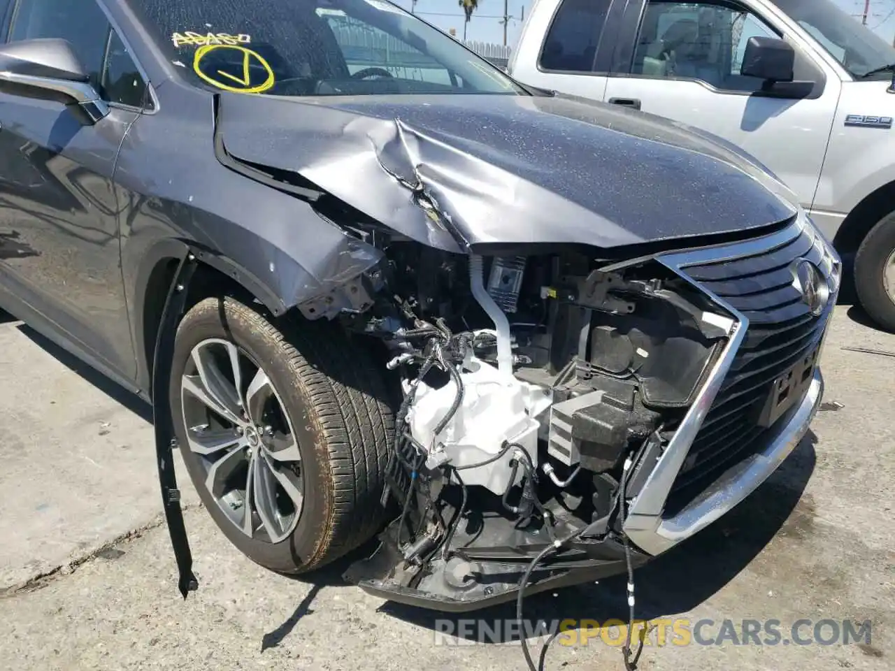 9 Photograph of a damaged car 2T2BGMCAXKC040350 LEXUS RX450 2019