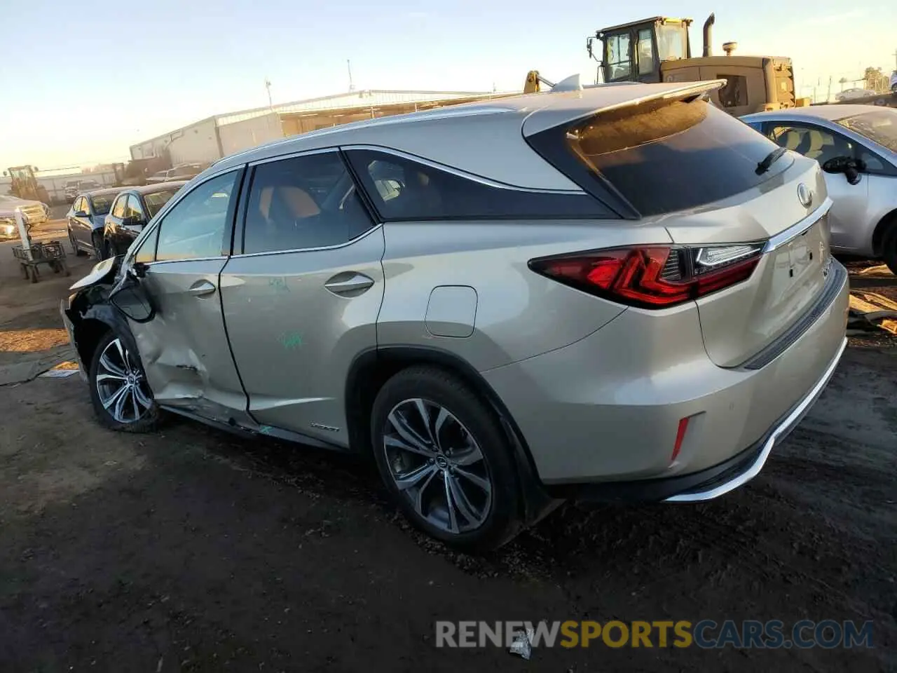 2 Photograph of a damaged car JTJDGKCA0K2007127 LEXUS RX450 2019
