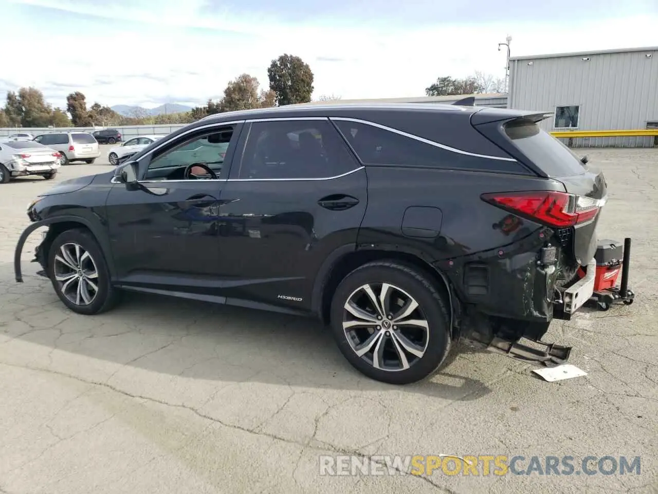 2 Photograph of a damaged car JTJDGKCA3K2006862 LEXUS RX450 2019