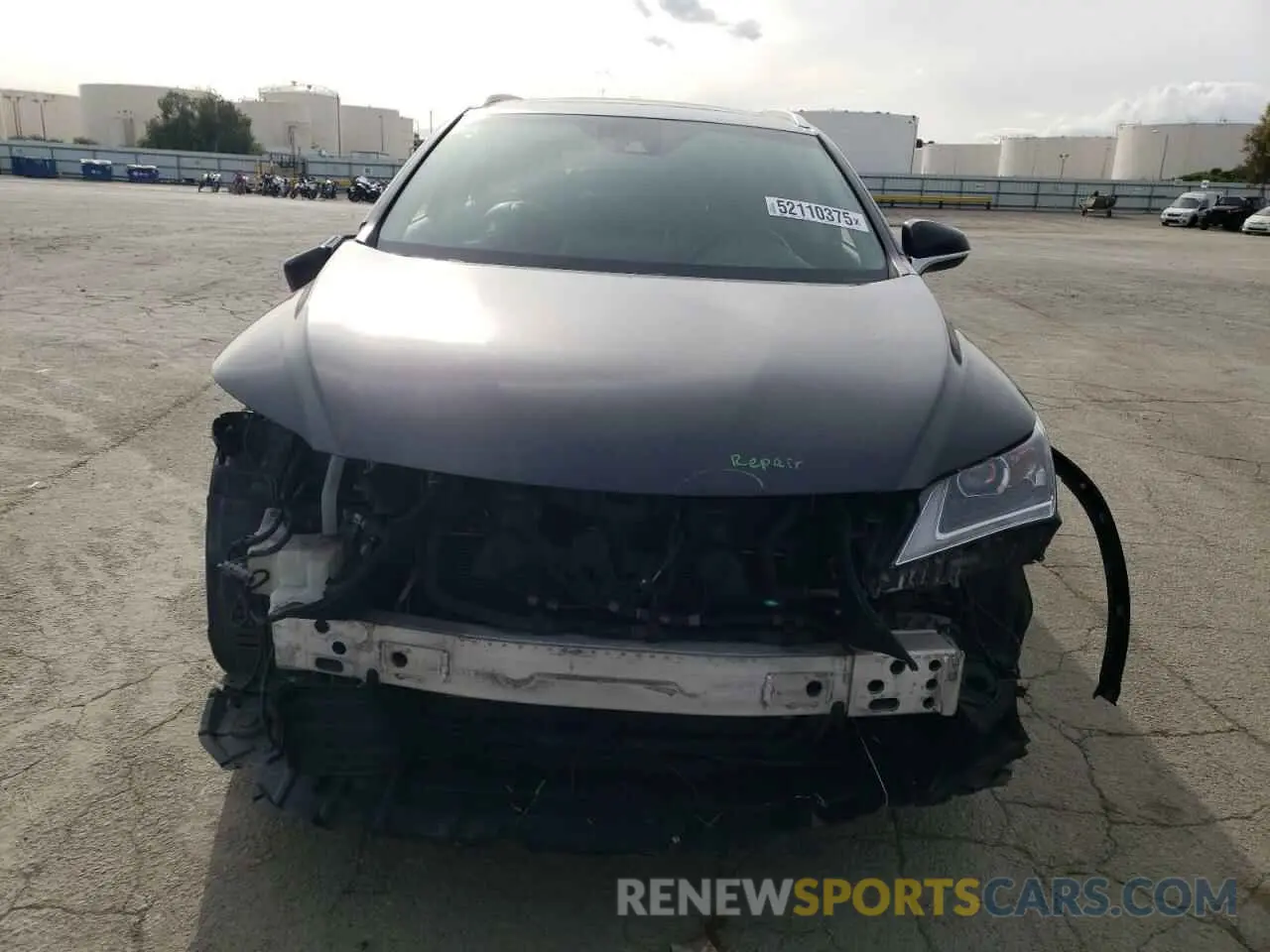 5 Photograph of a damaged car JTJDGKCA3K2006862 LEXUS RX450 2019