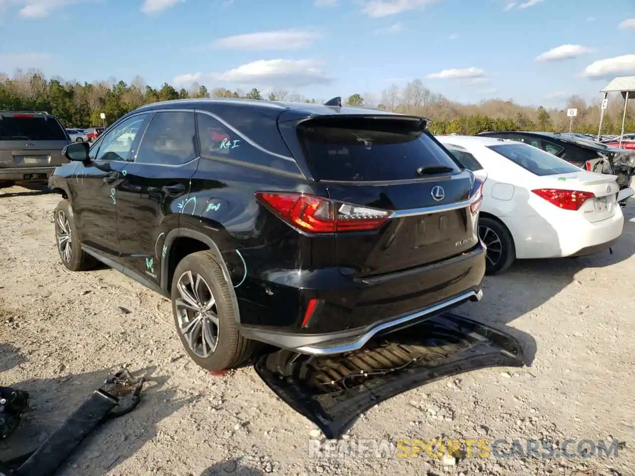 3 Photograph of a damaged car JTJDGKCA3K2007266 LEXUS RX450 2019