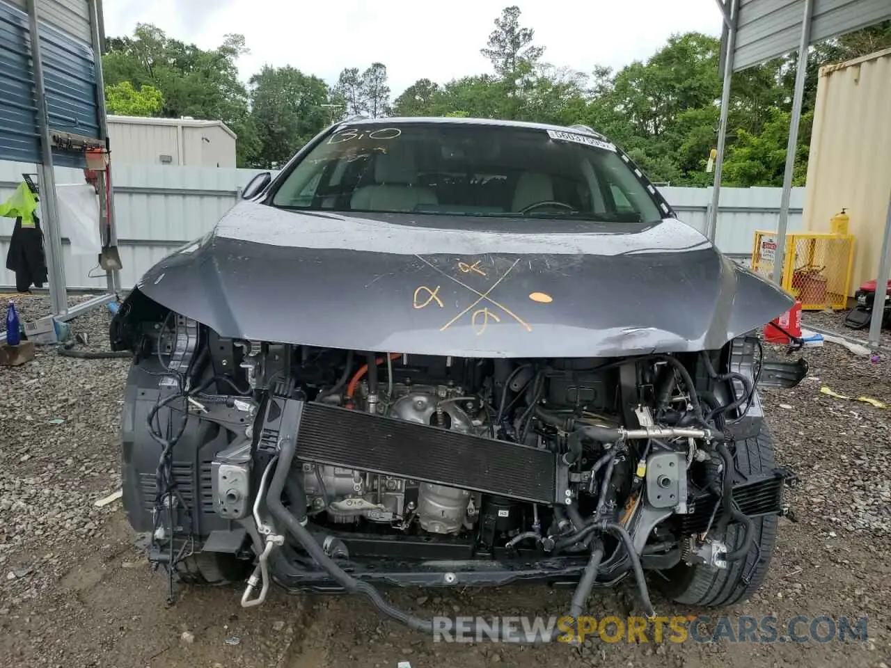 5 Photograph of a damaged car JTJDGKCA7K2006461 LEXUS RX450 2019