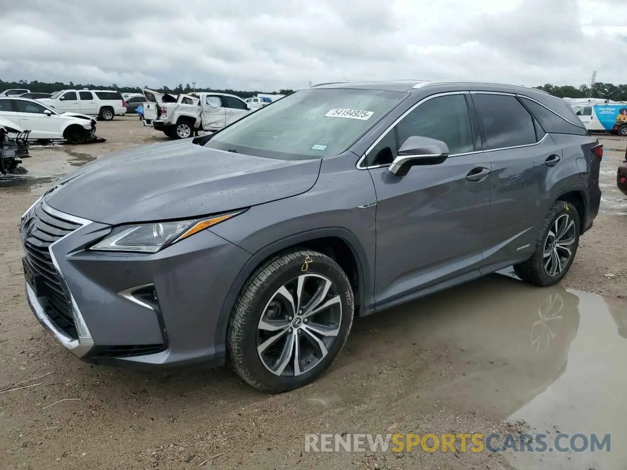 1 Photograph of a damaged car JTJDGKCA9K2007661 LEXUS RX450 2019