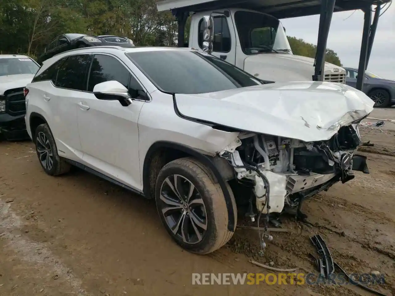 4 Photograph of a damaged car JTJDGKCAXK2007247 LEXUS RX450 2019