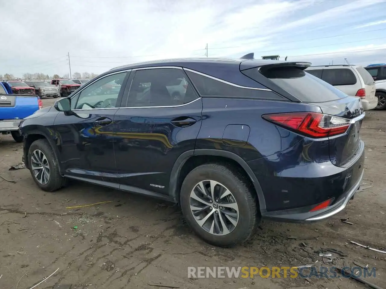 2 Photograph of a damaged car 2T2AGMDA9LC050914 LEXUS RX450 2020