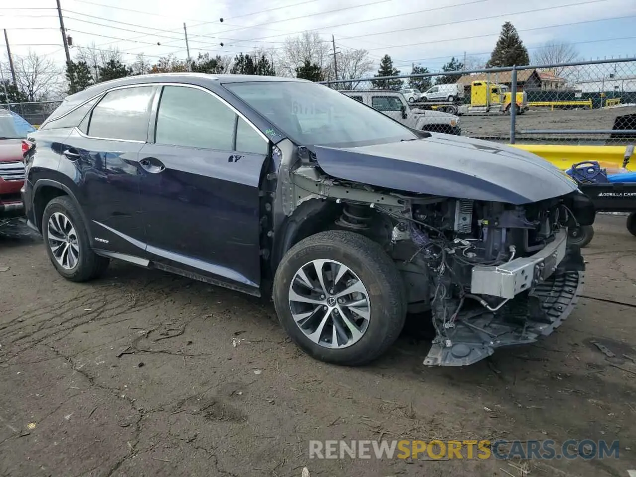 4 Photograph of a damaged car 2T2AGMDA9LC050914 LEXUS RX450 2020