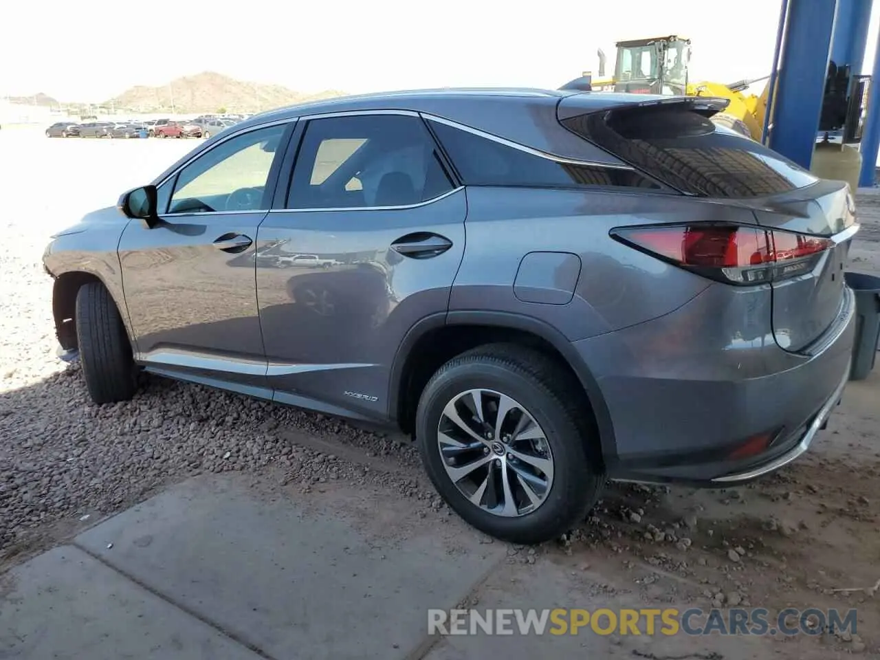 2 Photograph of a damaged car 2T2AGMDAXLC048248 LEXUS RX450 2020