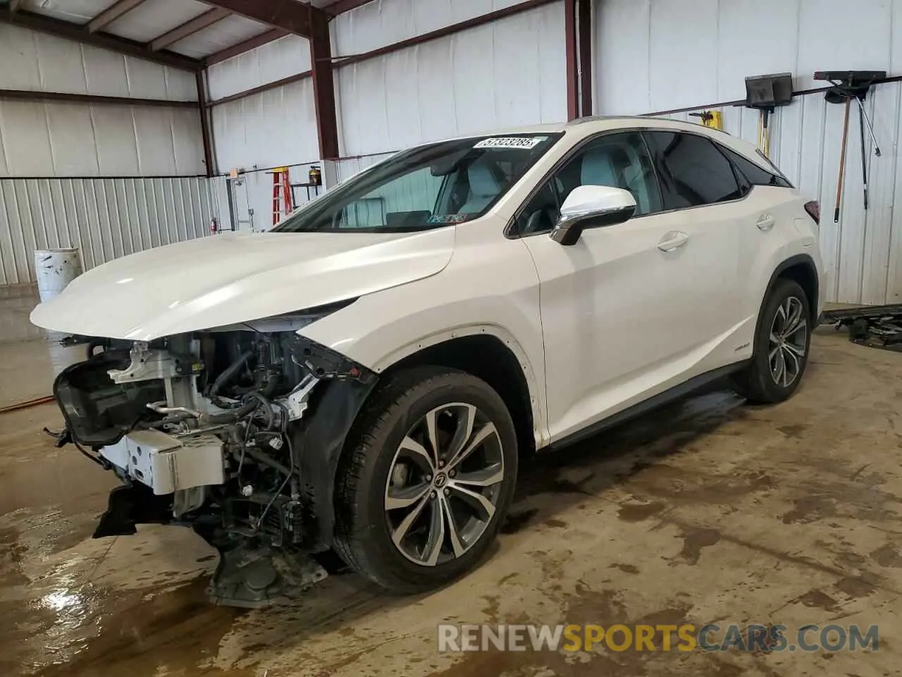 1 Photograph of a damaged car 2T2HGMDA0LC056485 LEXUS RX450 2020