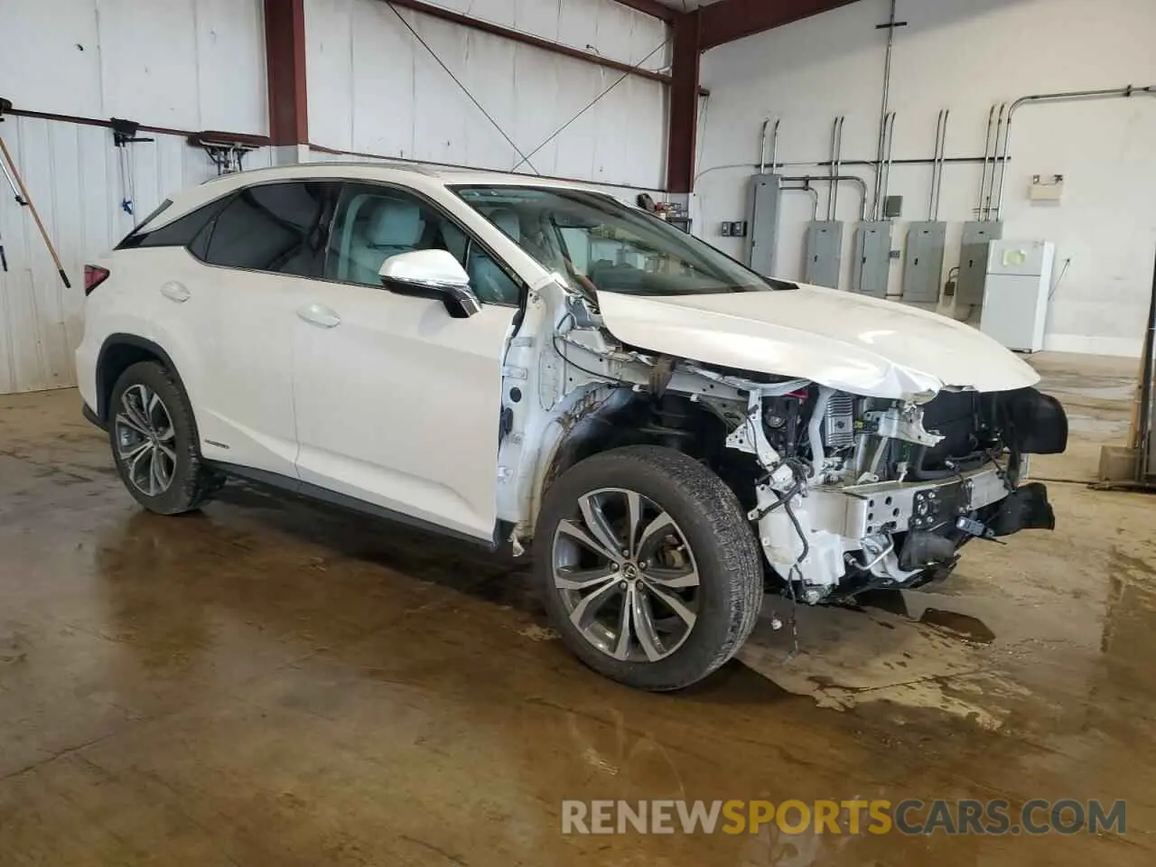 4 Photograph of a damaged car 2T2HGMDA0LC056485 LEXUS RX450 2020