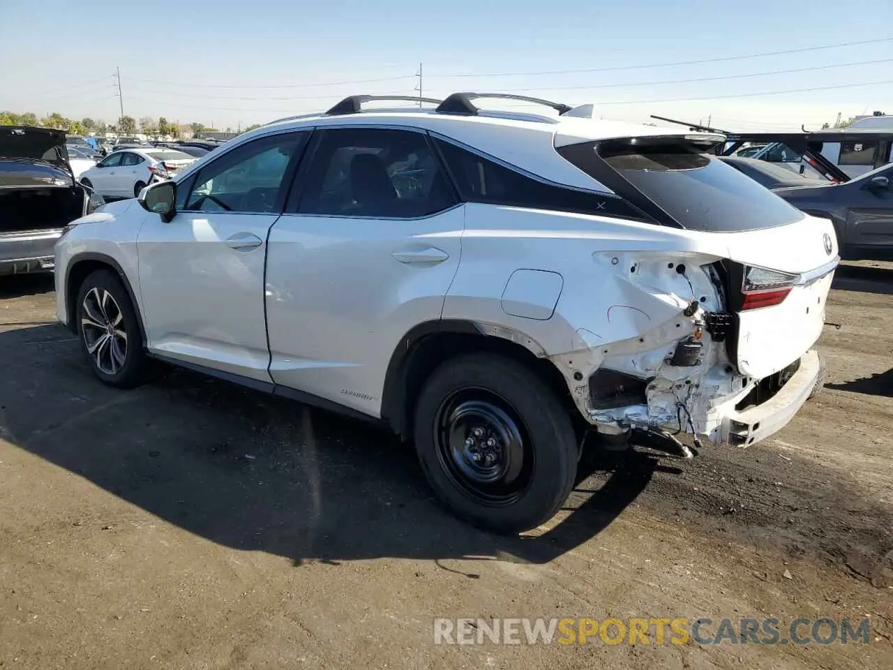 2 Photograph of a damaged car 2T2HGMDA1LC044409 LEXUS RX450 2020