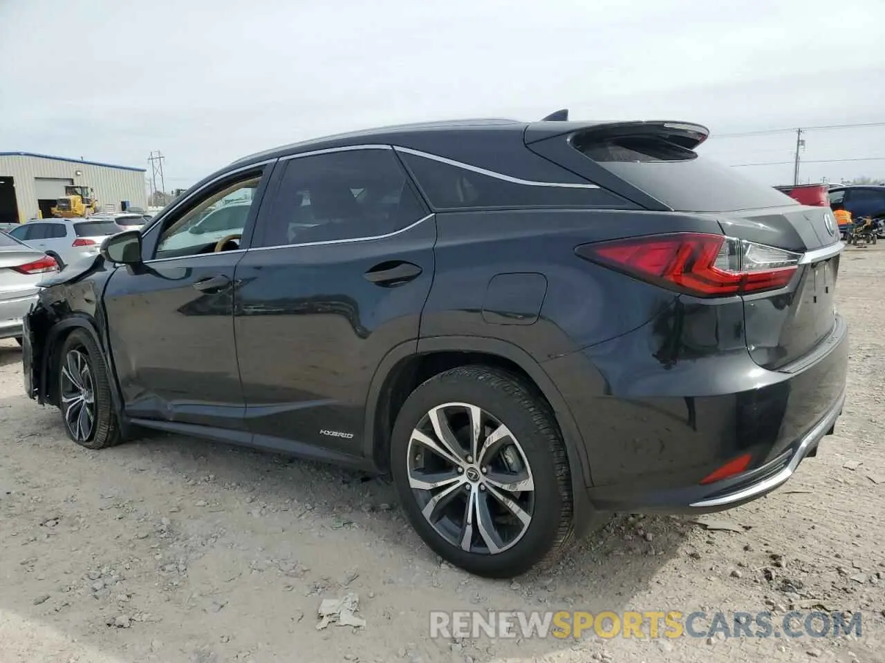 2 Photograph of a damaged car 2T2HGMDA1LC046838 LEXUS RX450 2020