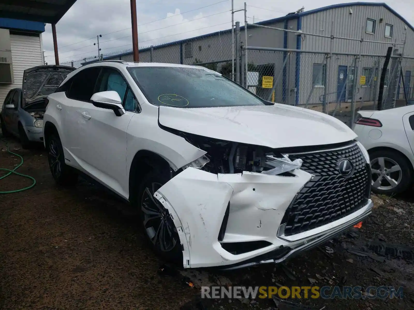 1 Photograph of a damaged car 2T2HGMDA1LC053496 LEXUS RX450 2020