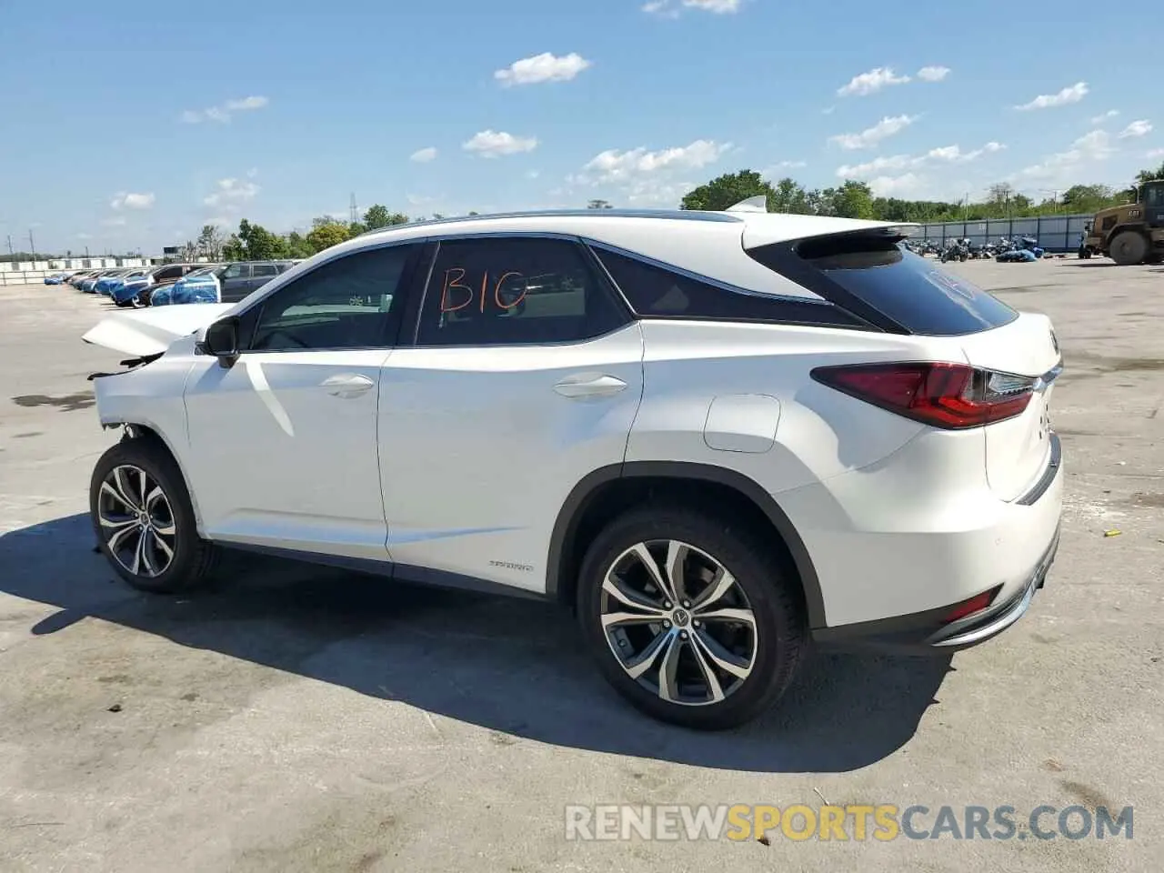 2 Photograph of a damaged car 2T2HGMDA2LC050011 LEXUS RX450 2020