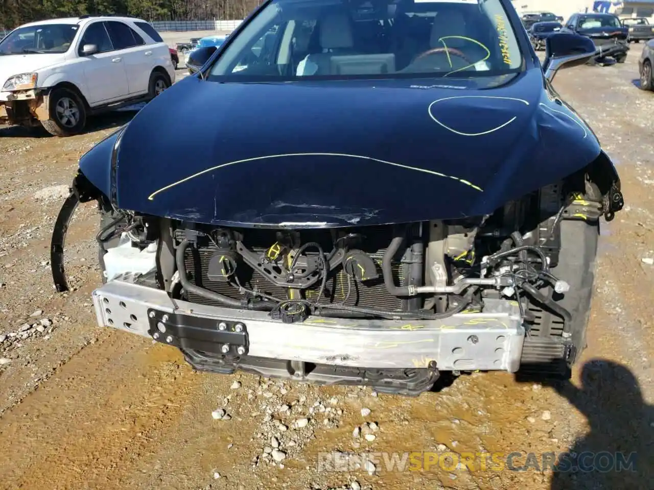 9 Photograph of a damaged car 2T2HGMDA6LC053008 LEXUS RX450 2020