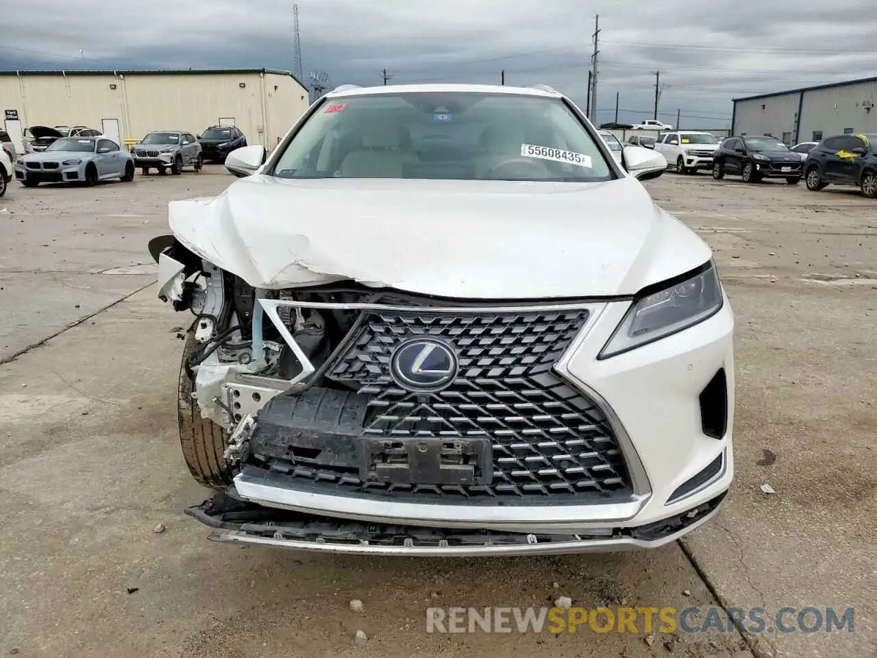 5 Photograph of a damaged car 2T2HGMDA7LC046584 LEXUS RX450 2020
