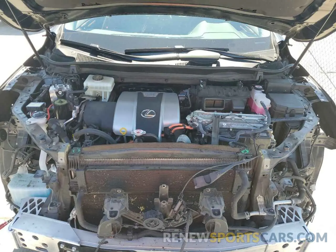12 Photograph of a damaged car 2T2HGMDA7LC053163 LEXUS RX450 2020