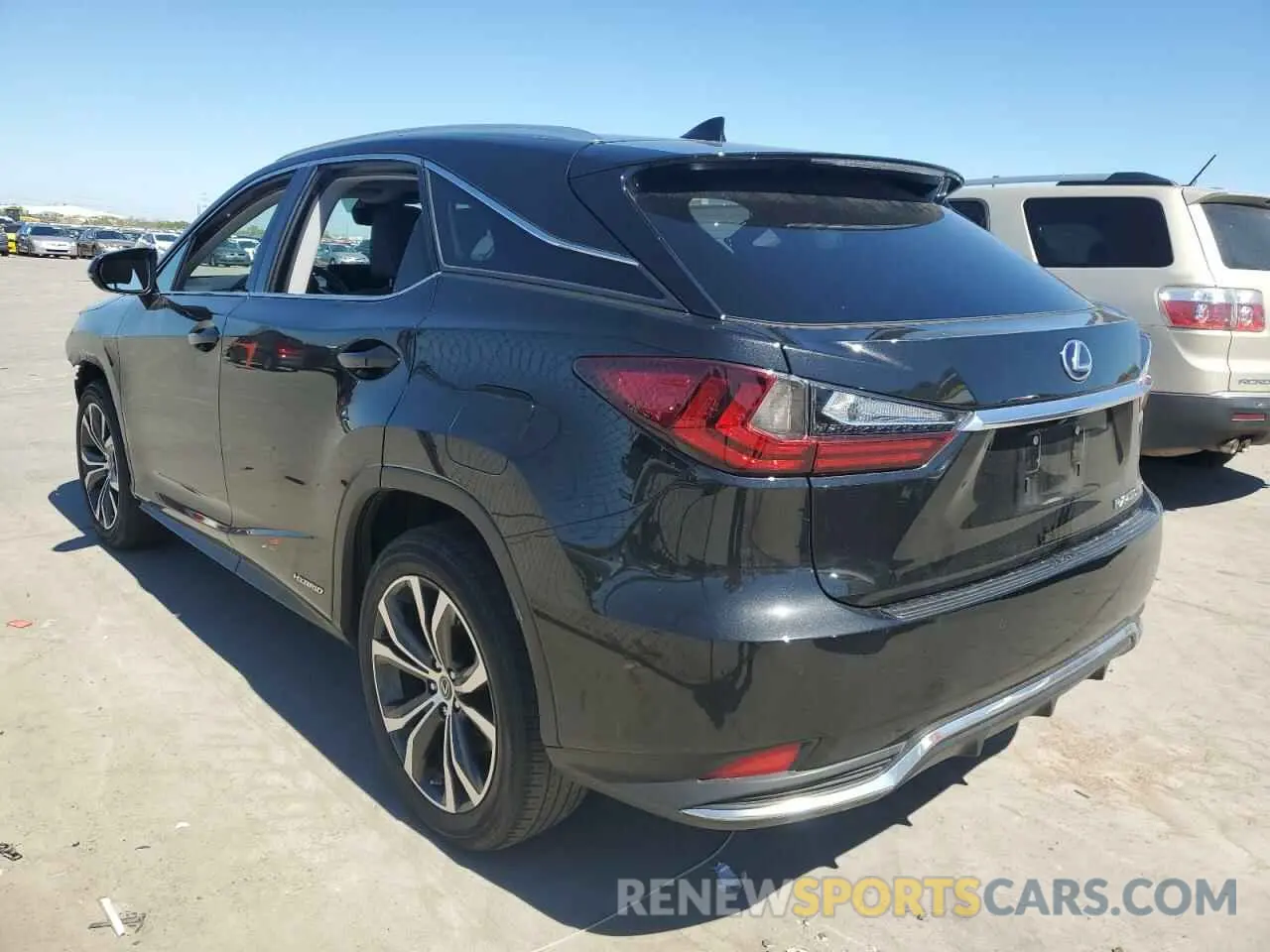 2 Photograph of a damaged car 2T2HGMDA7LC053163 LEXUS RX450 2020