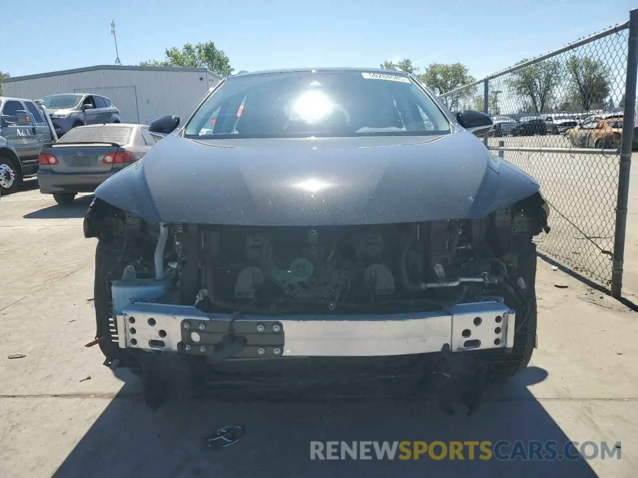 5 Photograph of a damaged car 2T2HGMDA7LC053163 LEXUS RX450 2020