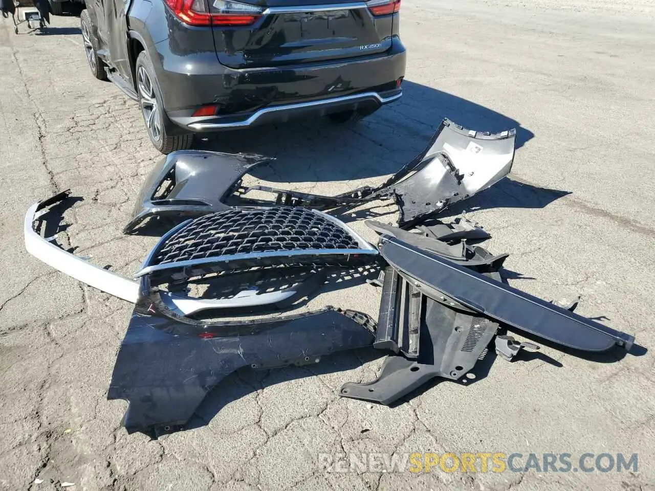 13 Photograph of a damaged car 2T2HGMDA8LC047243 LEXUS RX450 2020