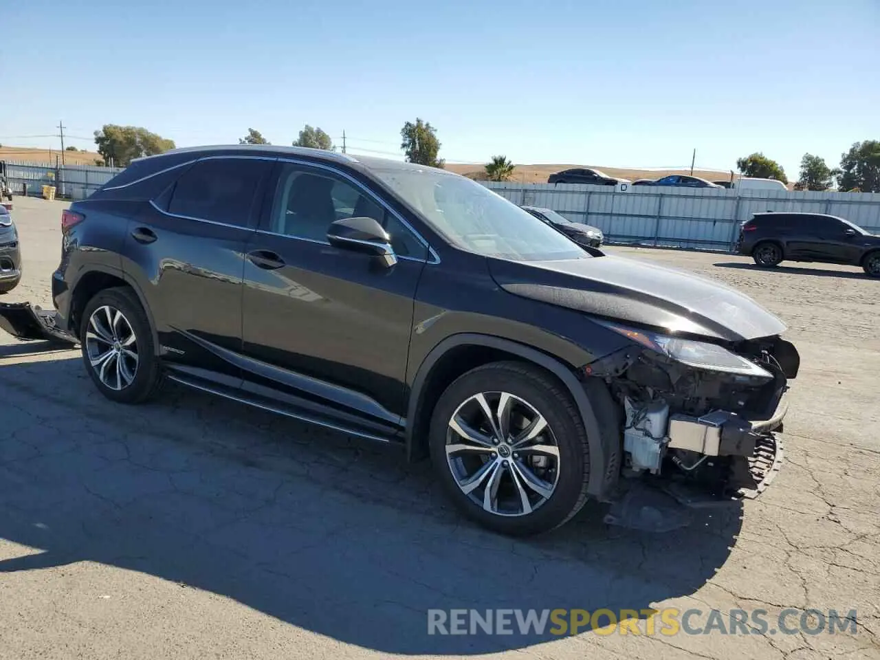 4 Photograph of a damaged car 2T2HGMDA8LC047243 LEXUS RX450 2020