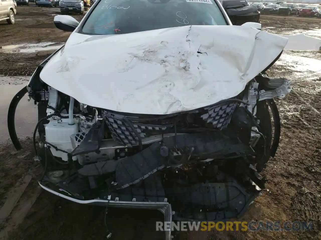 7 Photograph of a damaged car 2T2HGMDA9LC051043 LEXUS RX450 2020