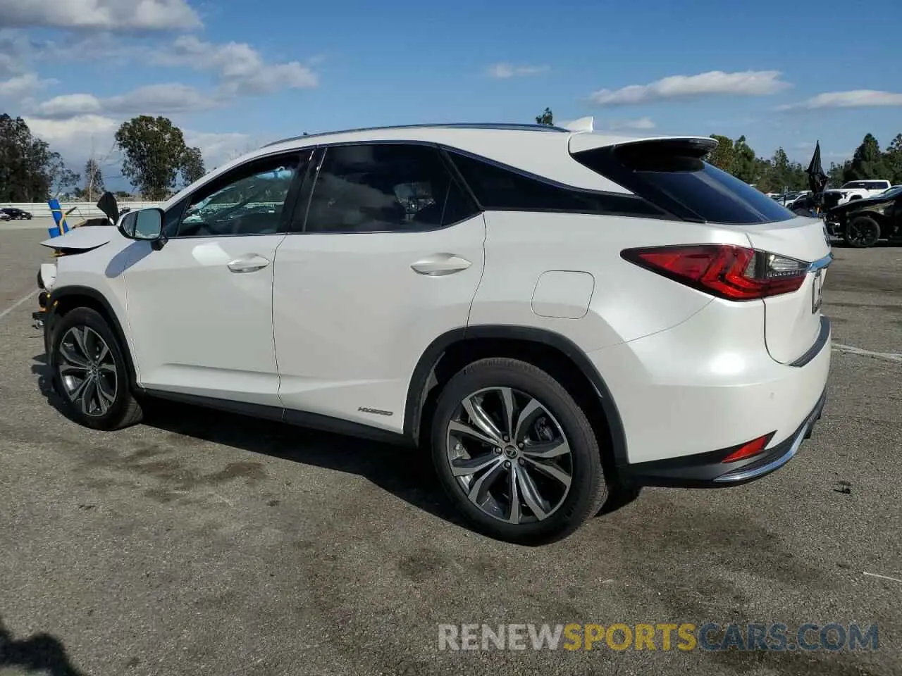 2 Photograph of a damaged car 2T2HGMDA9LC053018 LEXUS RX450 2020