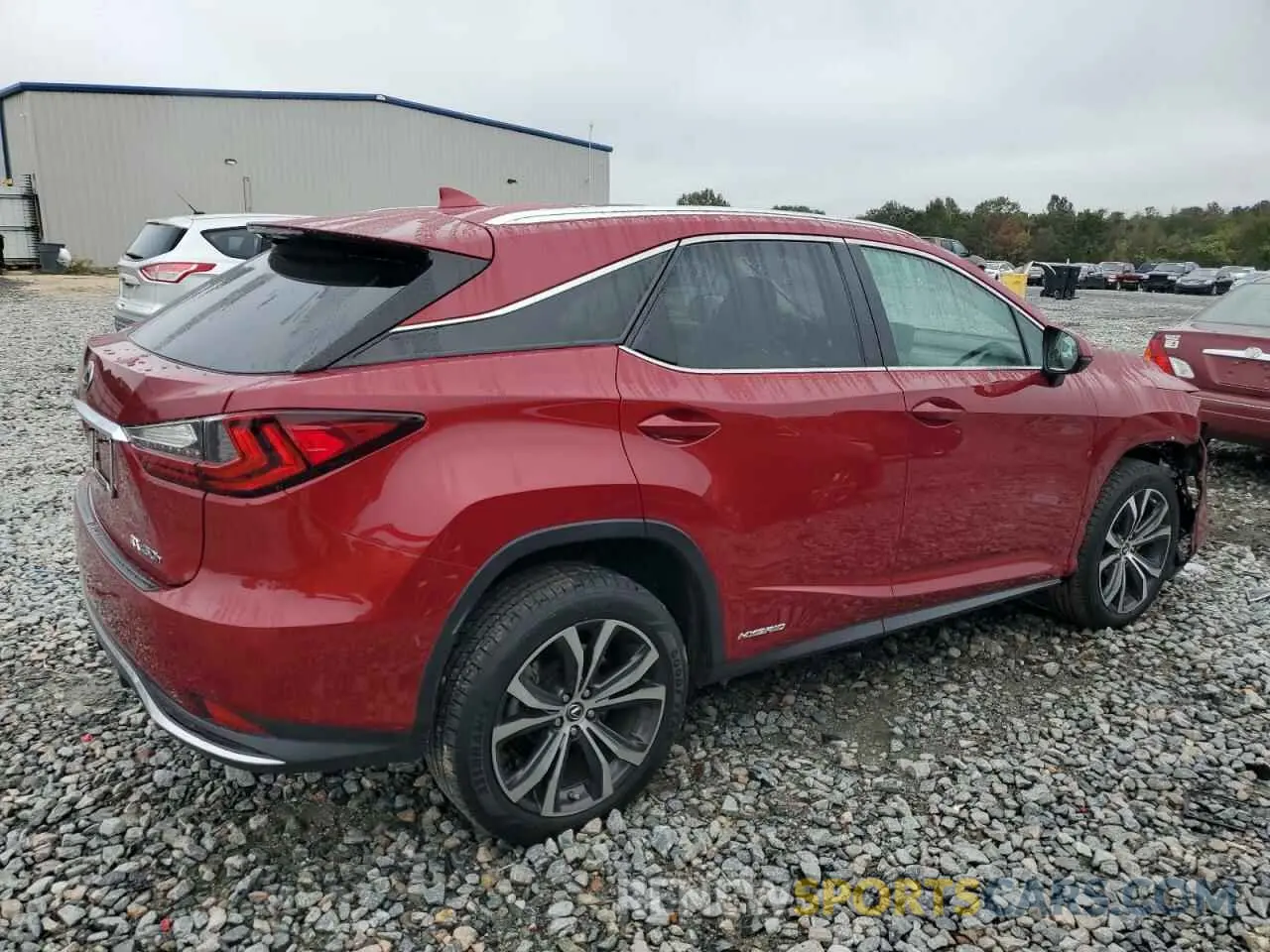 3 Photograph of a damaged car 2T2HGMDAXLC043985 LEXUS RX450 2020