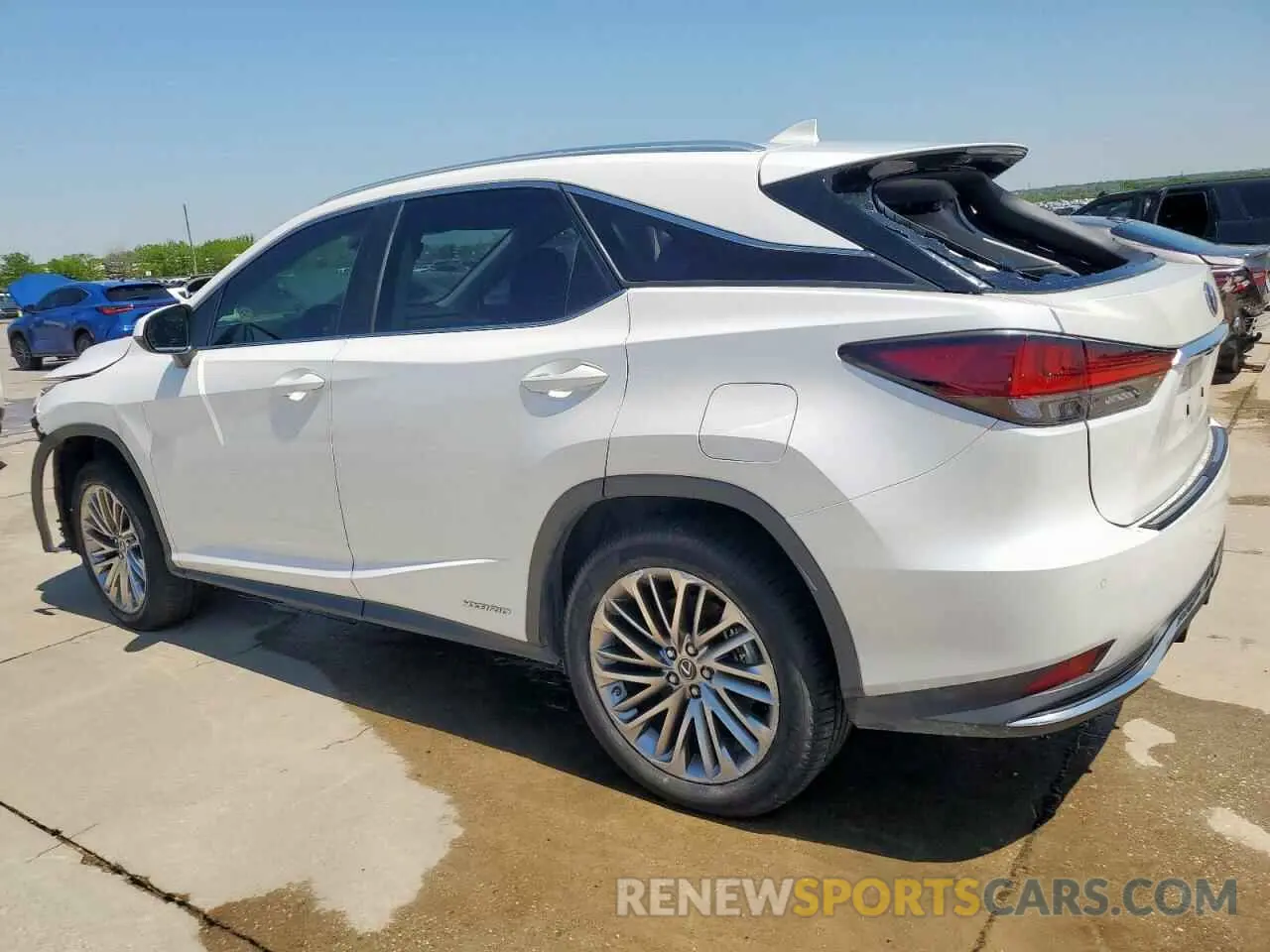 2 Photograph of a damaged car 2T2JGMDA3LC054926 LEXUS RX450 2020