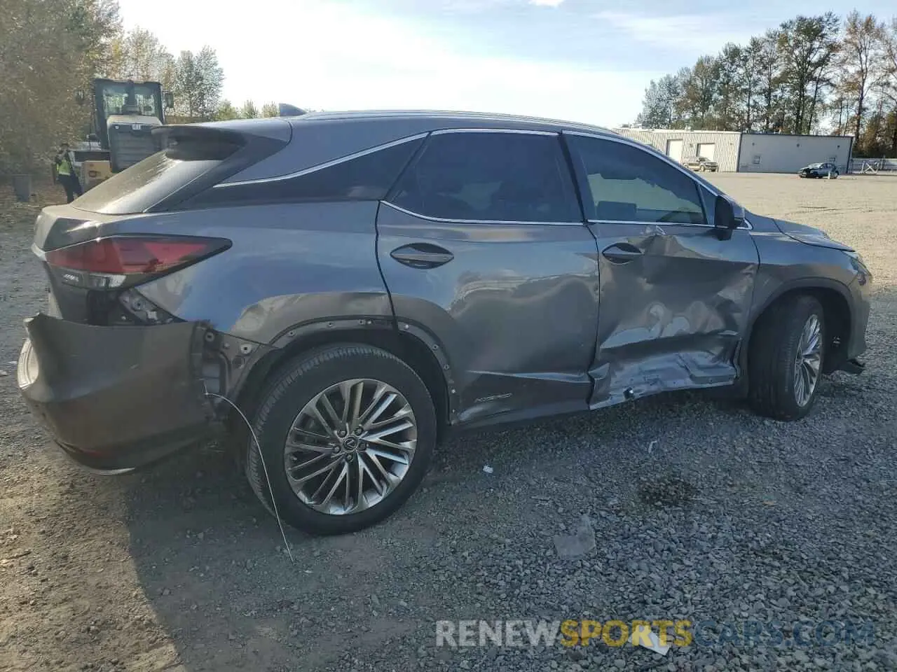 3 Photograph of a damaged car 2T2JGMDA6LC046920 LEXUS RX450 2020