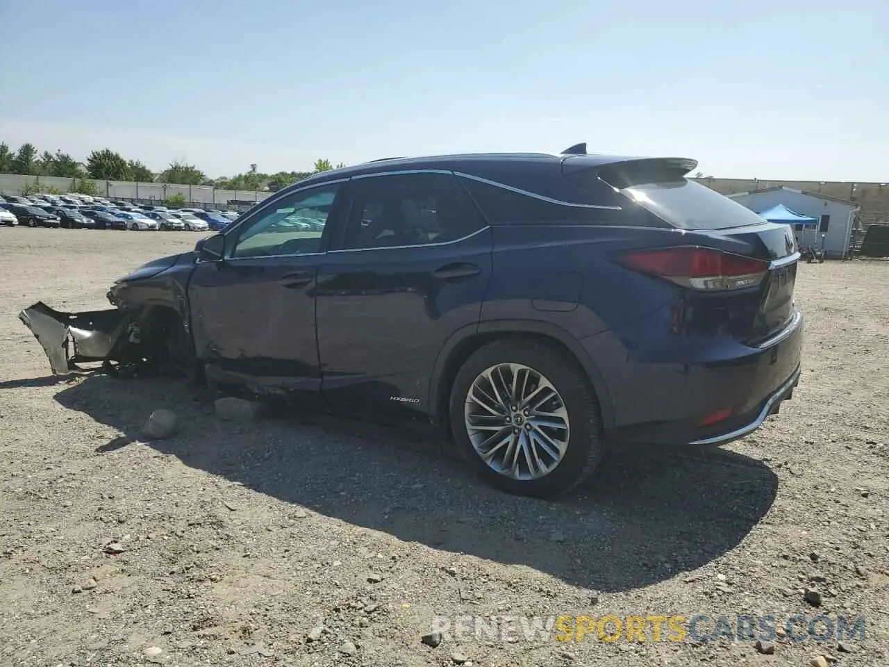 2 Photograph of a damaged car 2T2JGMDA6LC052510 LEXUS RX450 2020