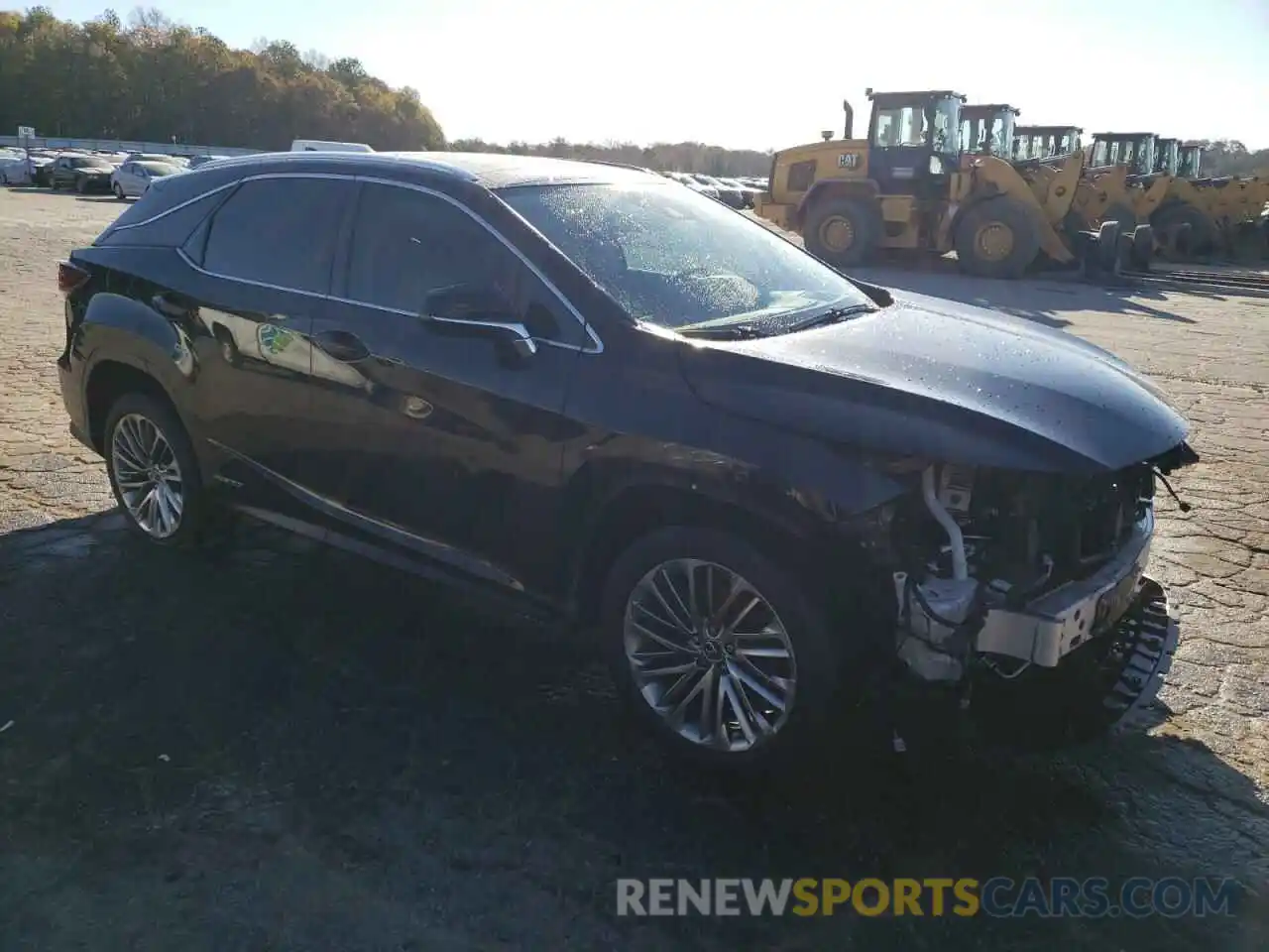 4 Photograph of a damaged car 2T2JGMDA8LC044540 LEXUS RX450 2020