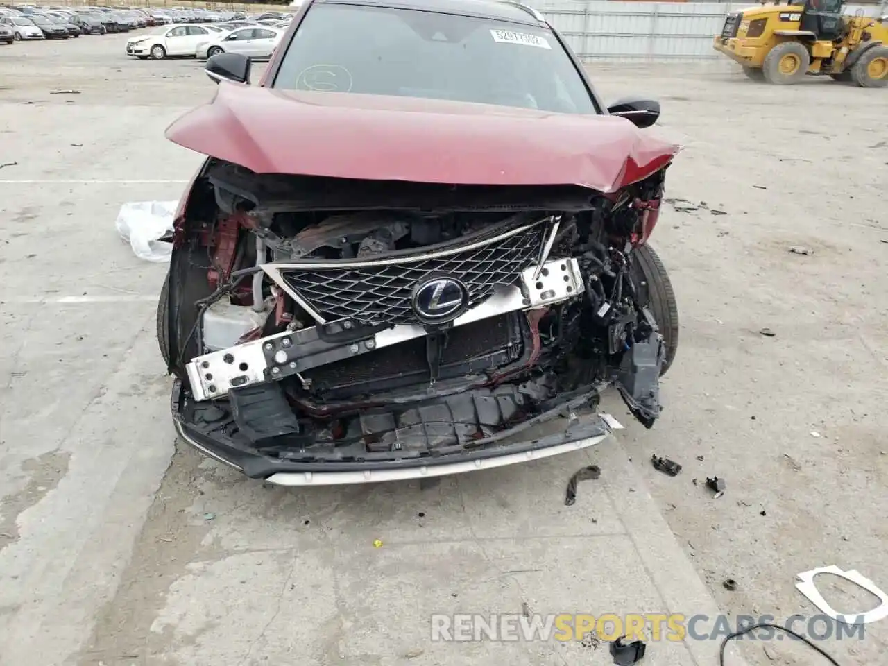 9 Photograph of a damaged car 2T2YGMDA4LC050494 LEXUS RX450 2020