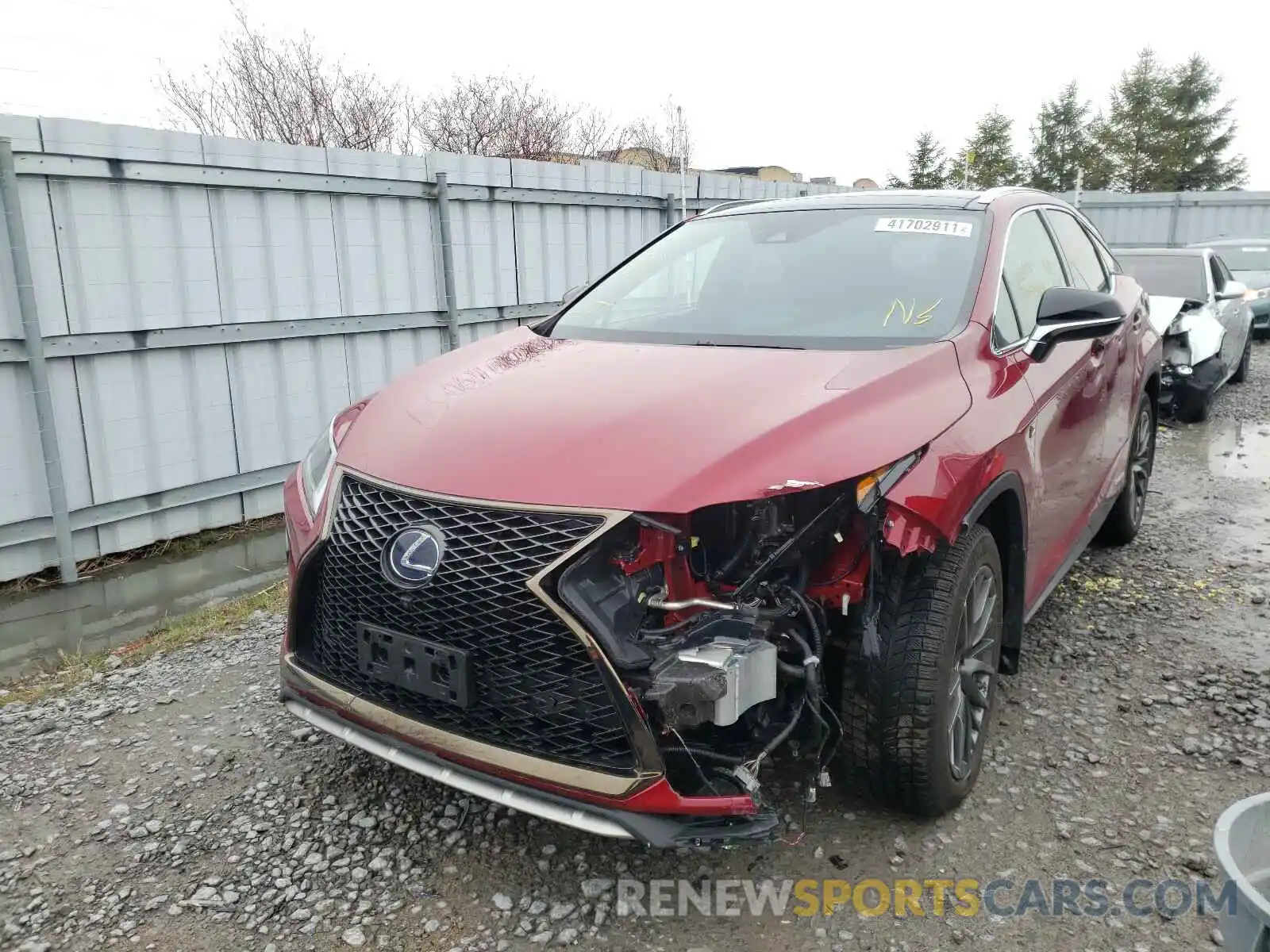 2 Photograph of a damaged car 2T2YGMDA5LC044297 LEXUS RX450 2020